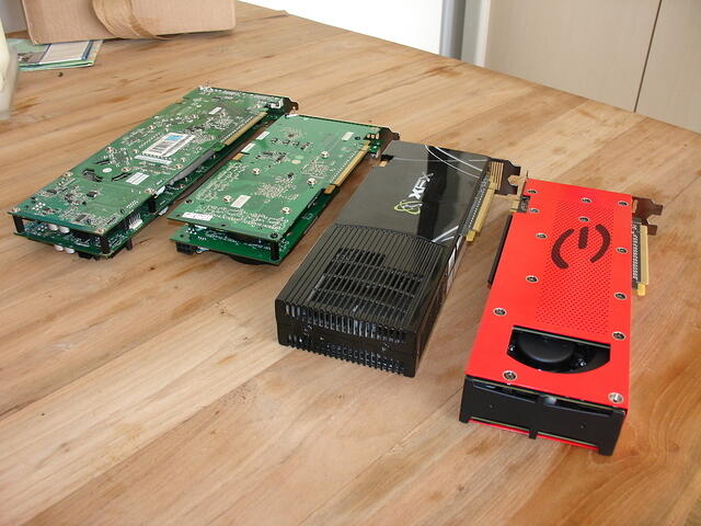 The 4 GX2's from their tail's end back view.JPG