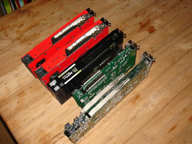 The GX2's SLI connectors