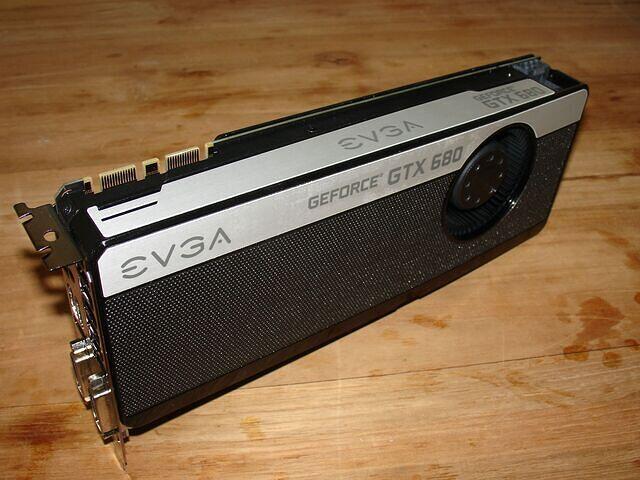 EVGA GeForce GTX 680 SuperClocked Signature Edition 2048MB 256Bit GDDR5 Rev.A2 1213 side front