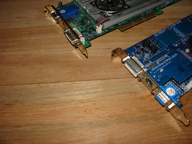 Hercules GF2 U & Leadtek GF4 Ti-4600 Headshots