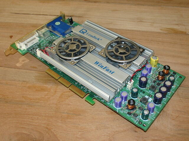 Leadtek Ti-4600 Capacitors a