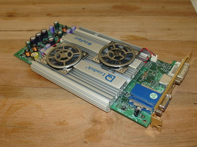 Leadtek Ti-4600 Alu Heatsink