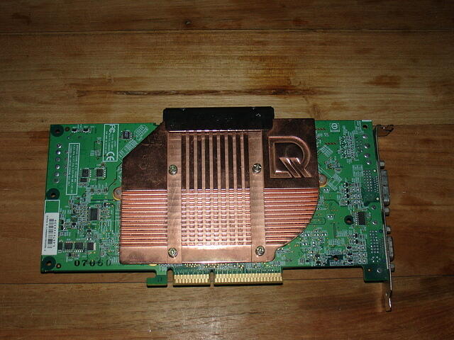Leadtek Winfast A400  GeForce 6800 AGP 128MB Rev.A 0441 rear