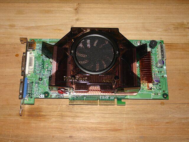 Leadtek Winfast A400 GT TDH AGP 256MB 256Bit GDDR3 Rev.A 0509 top
