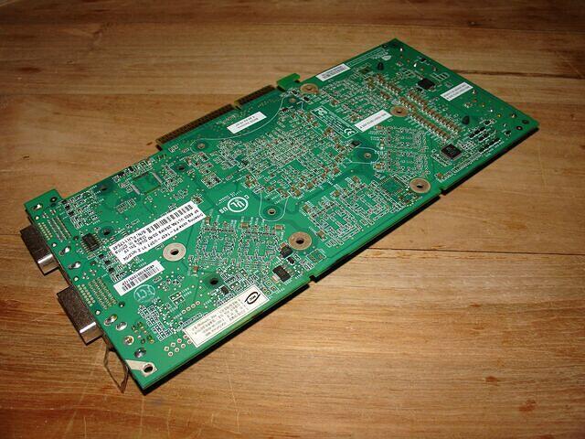 XFX 6800U AGP naked PCB shot rear b