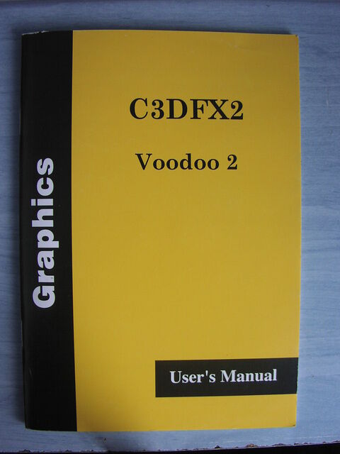 C3DFX2 - Powercolor Voodoo2 Benutzerhandbuch