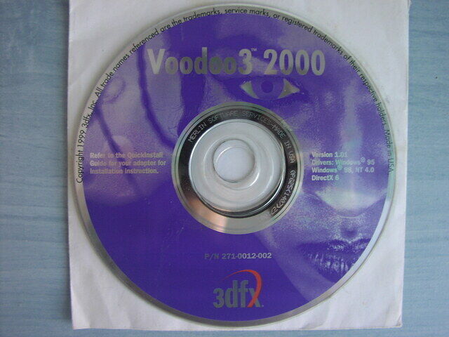 CD Voodoo3 2000