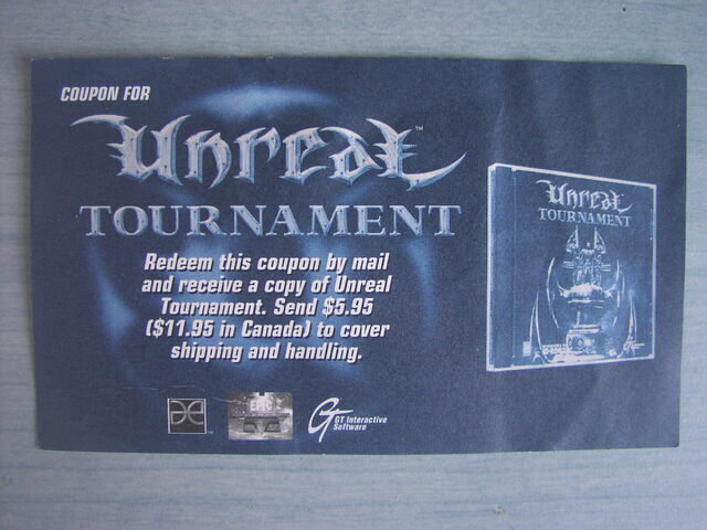 Unreal Cupon - Front