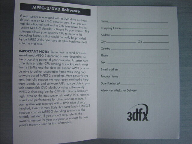 For getting MPEG2/DVD Software