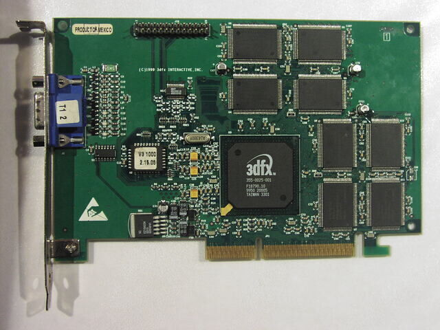 Compaq Voodoo3 1000 AGP (SGRAM) - 125 MHz