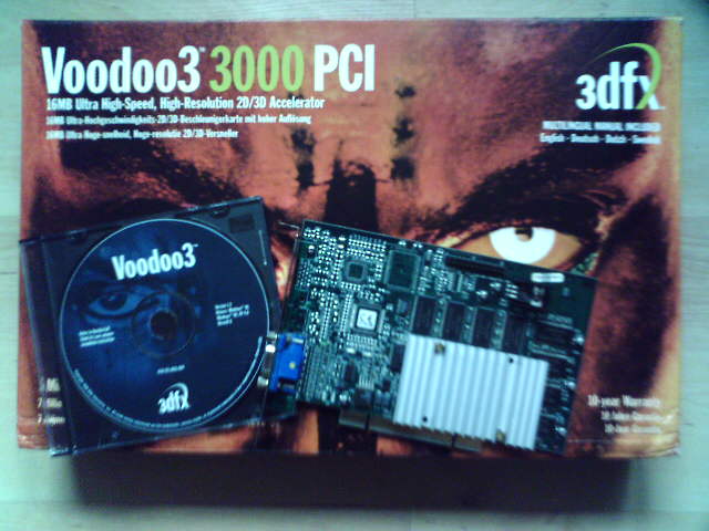 Voodoo 3 3000 PCI OVP SDRAM