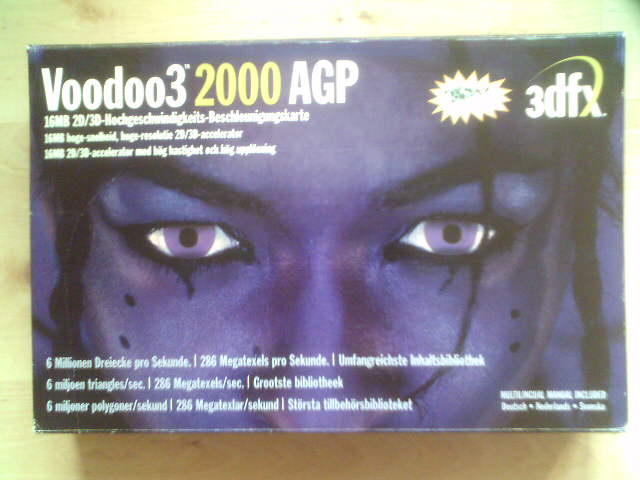 Voodoo 3 2000 AGP BOX