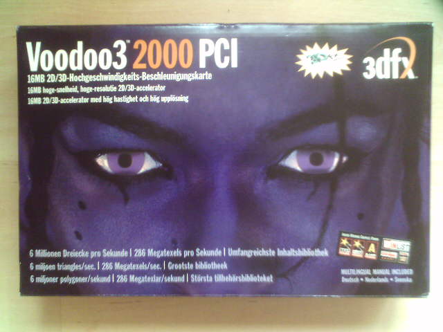 Voodoo 3 2000 PCI BOX