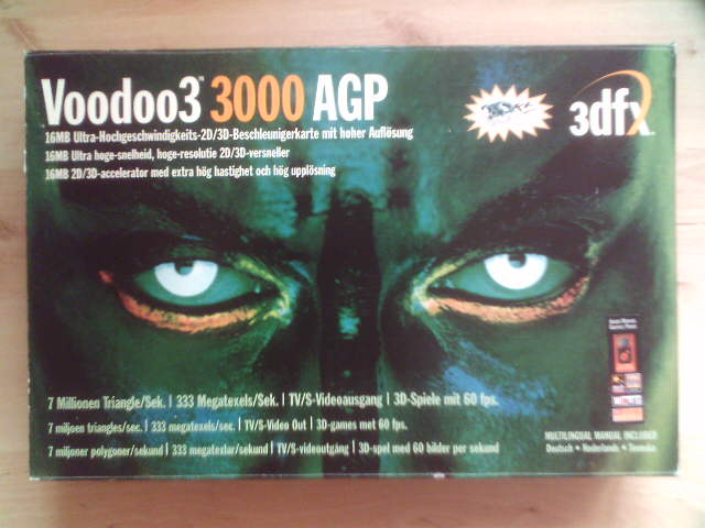 Voodoo 3 3000 AGP BOX