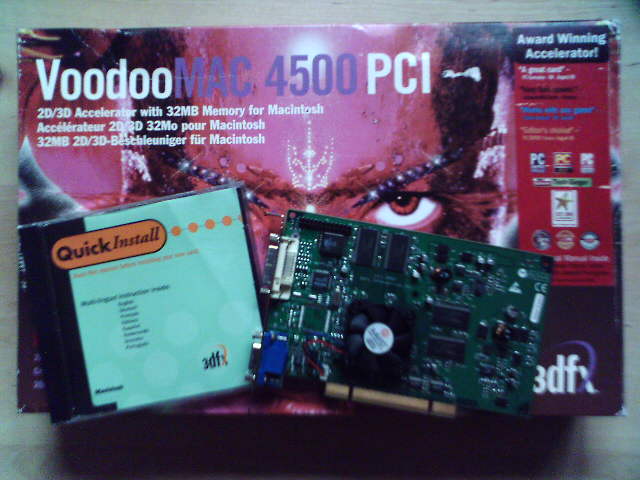 Voodoo 4 4500 PCI MAC OVP