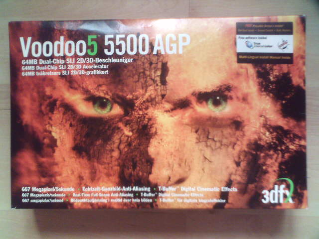 Voodoo 5 5500 AGP BOX