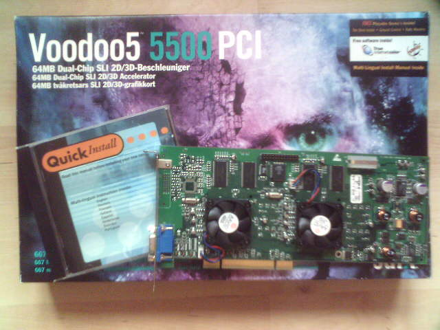 Voodoo 5 5500 PCI OVP