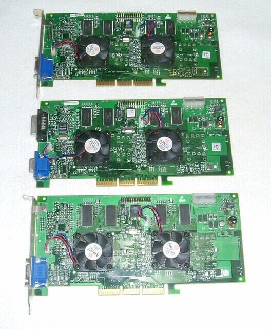 3 V5 5500 AGP4x (together)