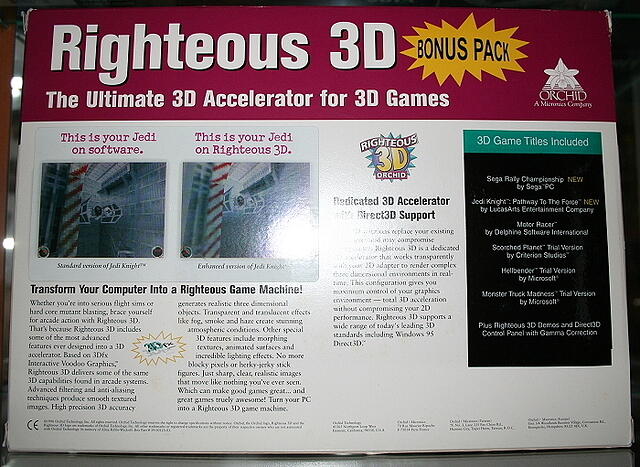 Righteous Voodoo Graphics