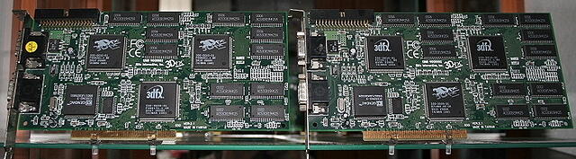 Two different EvilKing II Voodoo2
(New Logo on Chip)