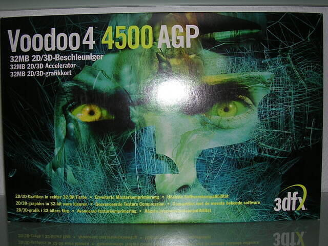 Voodoo 4 4500 agp box front