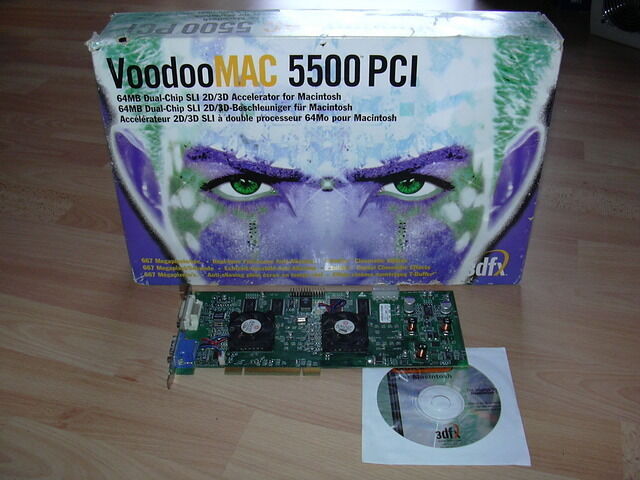 Voodoo 5 5500 PCI MAC Boxed
