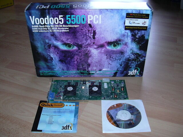Voodoo 5 5500 PCI Boxed