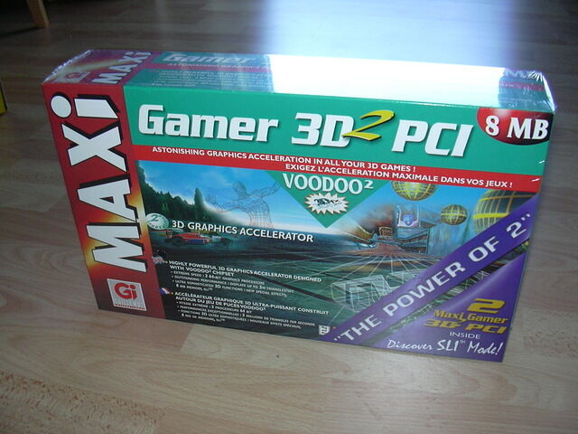 Guillemot Maxi Gamed 3D² SLI Pack Sealed