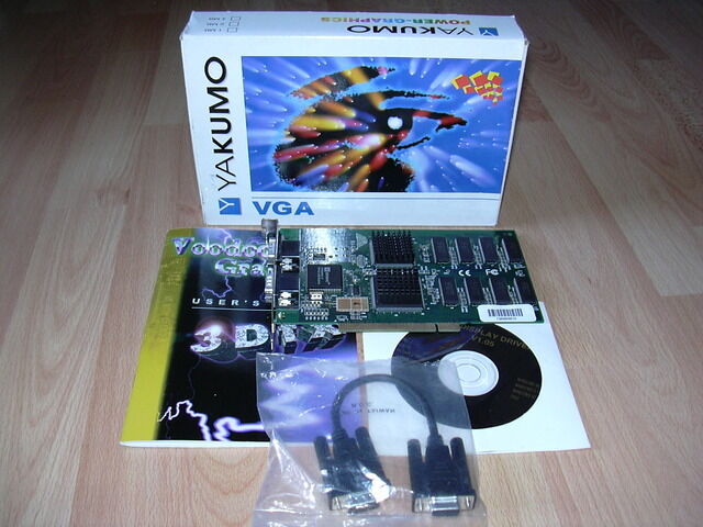 Yakumo Voodoo Graphics Boxed