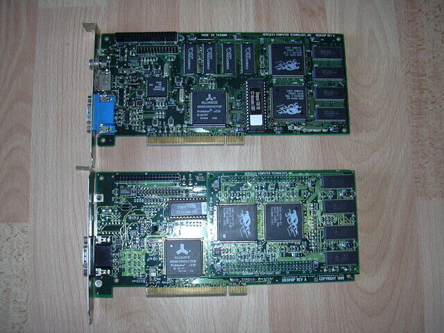 Hercules Stingray 128/3D Dual Planar 6MB and Stingray 128/3D S3318TV 8MB