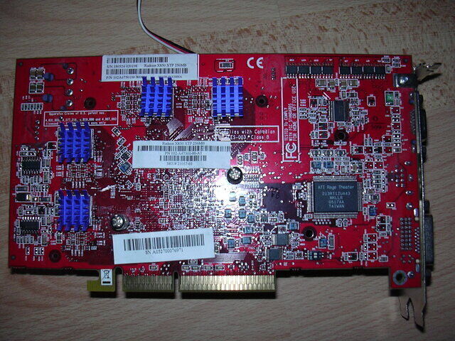 Sapphire Radeon X850XT-PE AGP back