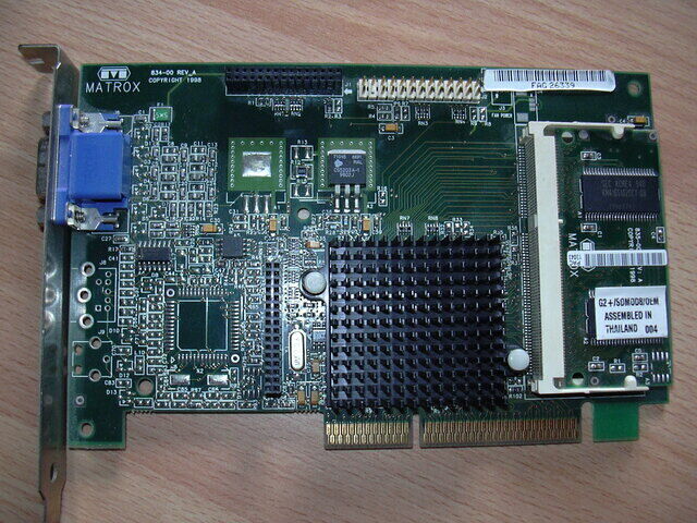 Matrox G200 G2+ 8+8MB RAM