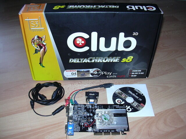 Club 3D Deltachrome S8 256MB Boxed