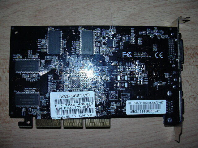 Club 3D Deltachrome S8 back