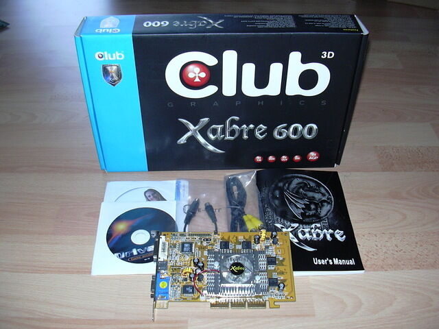 Club 3D Xabre 600 64MB Boxed