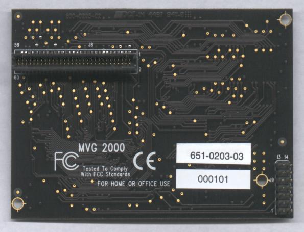 Quantum3D-Obsidian 100SB4440
2D-Modul MVG2000
(back)