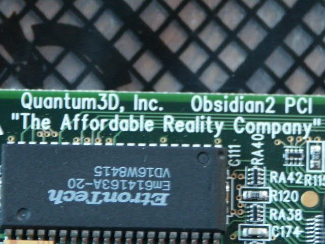 Quantum3D-Obsidian2 PCI 650-0818-04
(The Affordable Reality Company)
